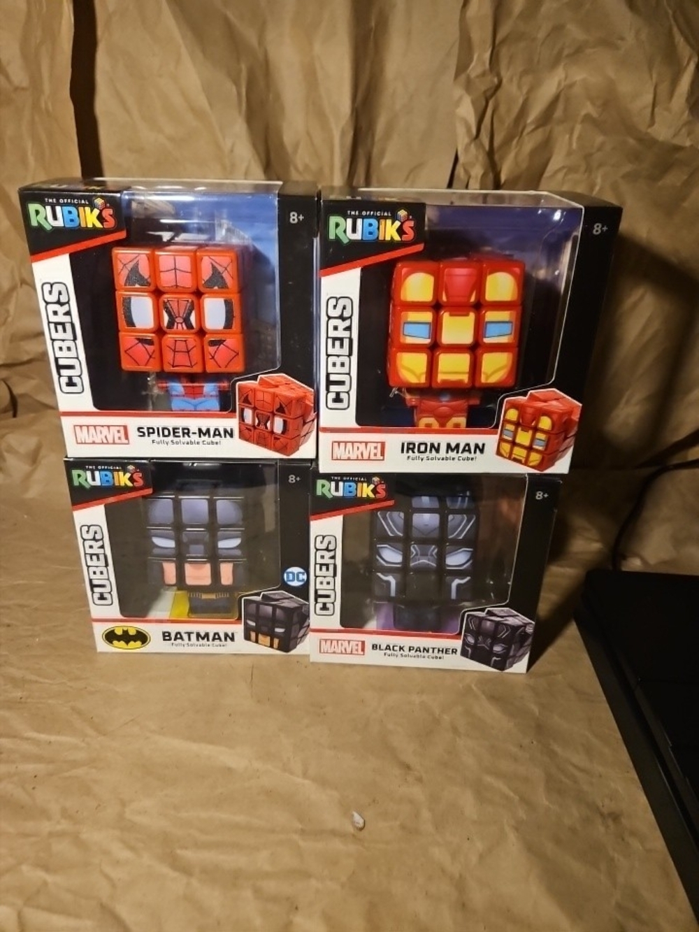Rubik's Cubers Iron Man Puzzle Cube - Red & Yellow